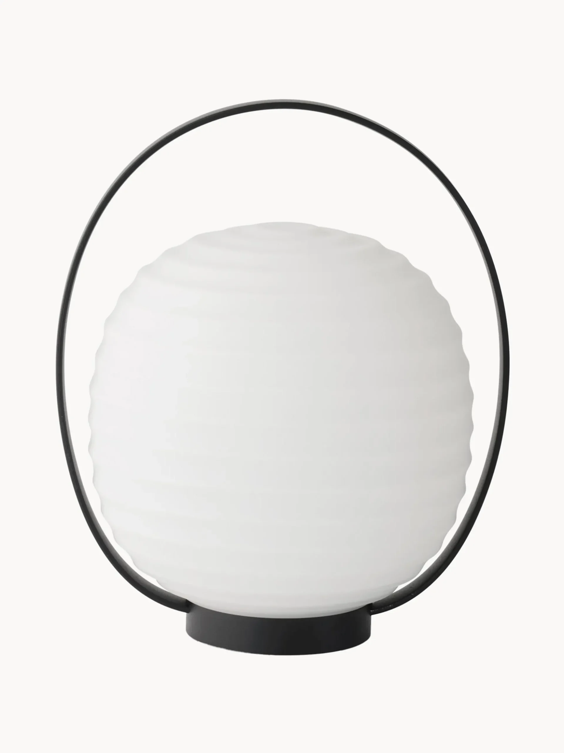 Lampada da tavolo portatile in vetro soffiato con luce regolabile Lantern