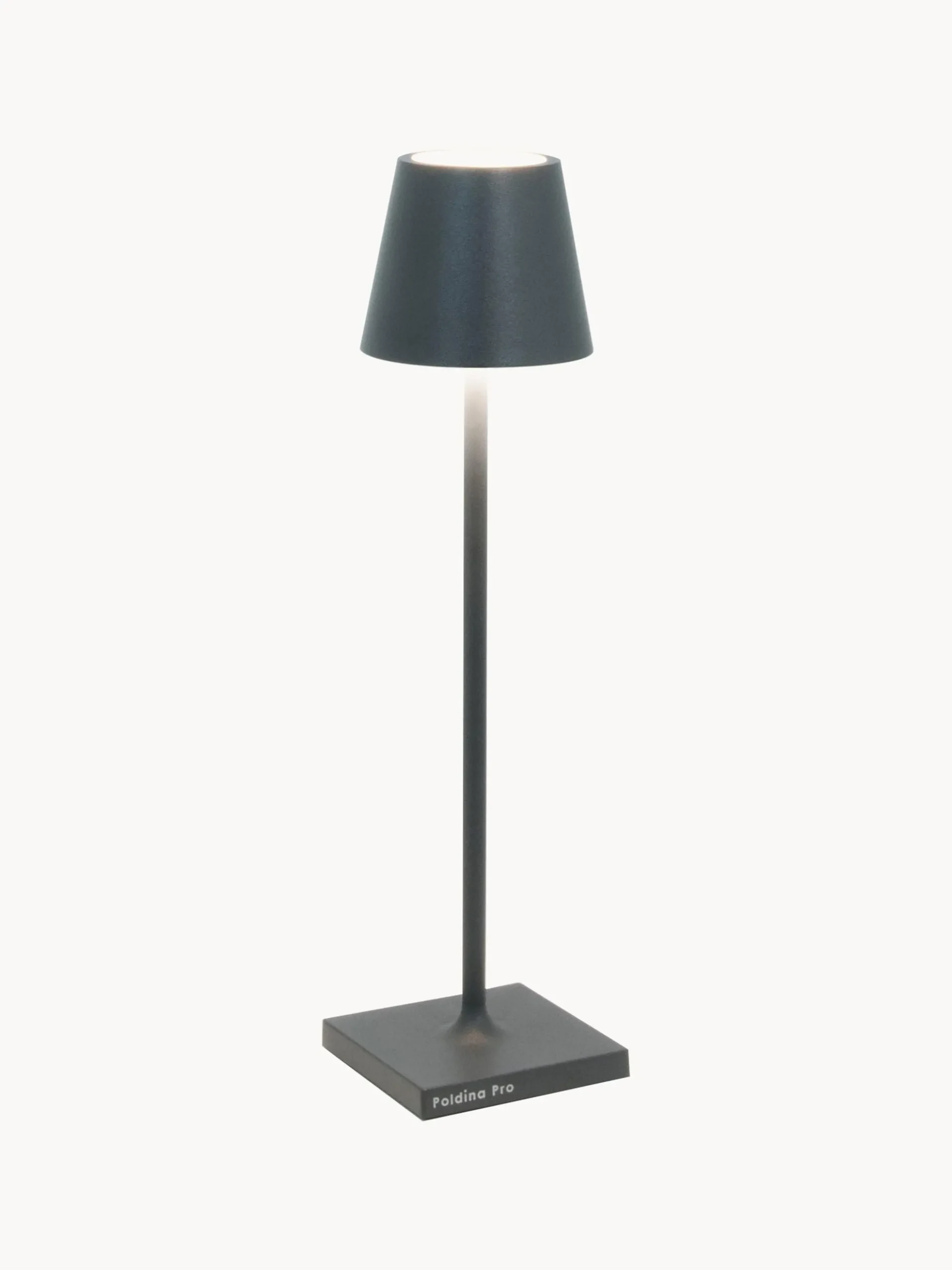 Lampada da tavolo portatile a LED con luce regolabile Poldina Pro Micro