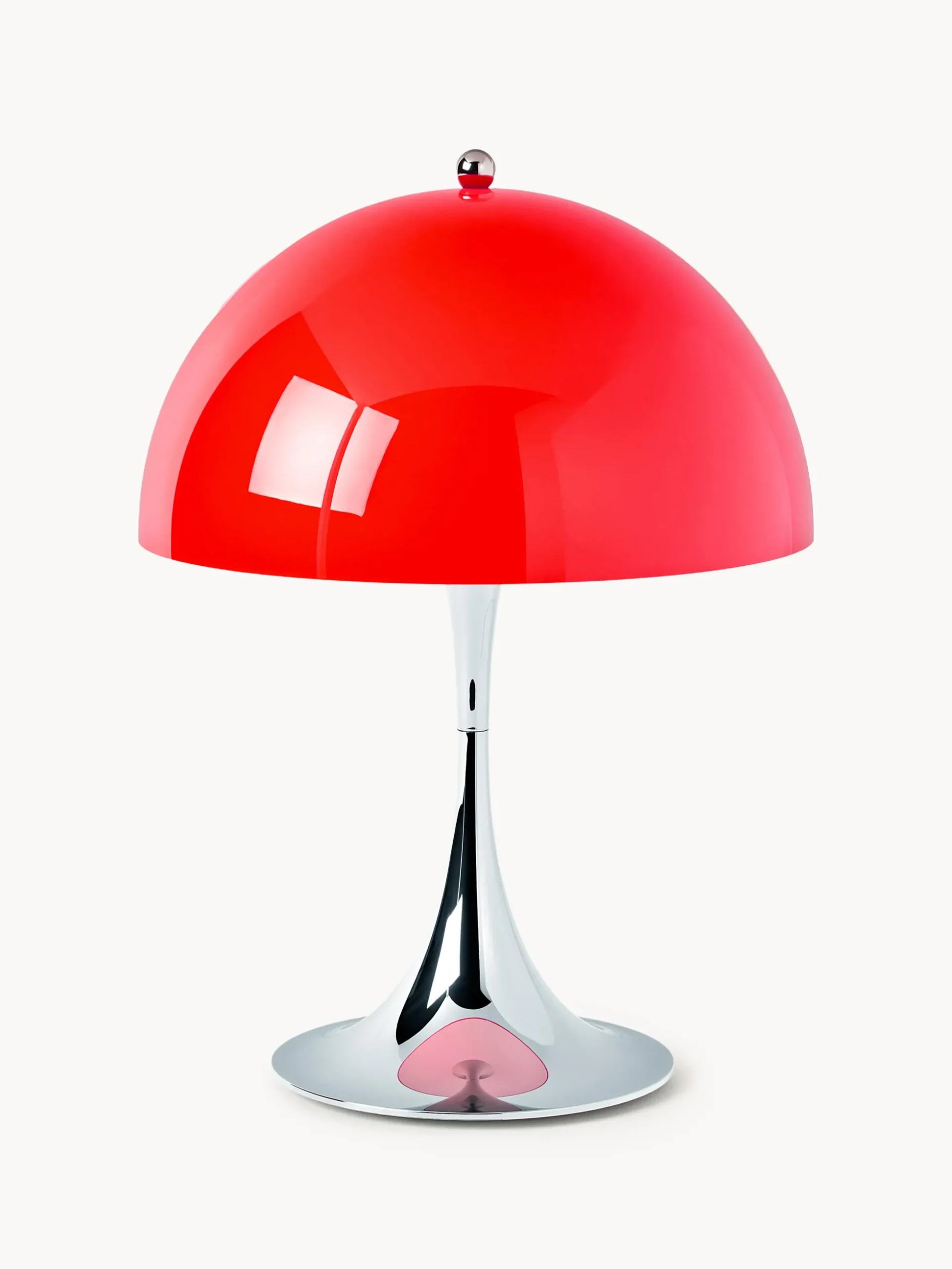 Lampada da tavolo portatile a LED con luce regolabile Panthella 250, Design Verner Panton