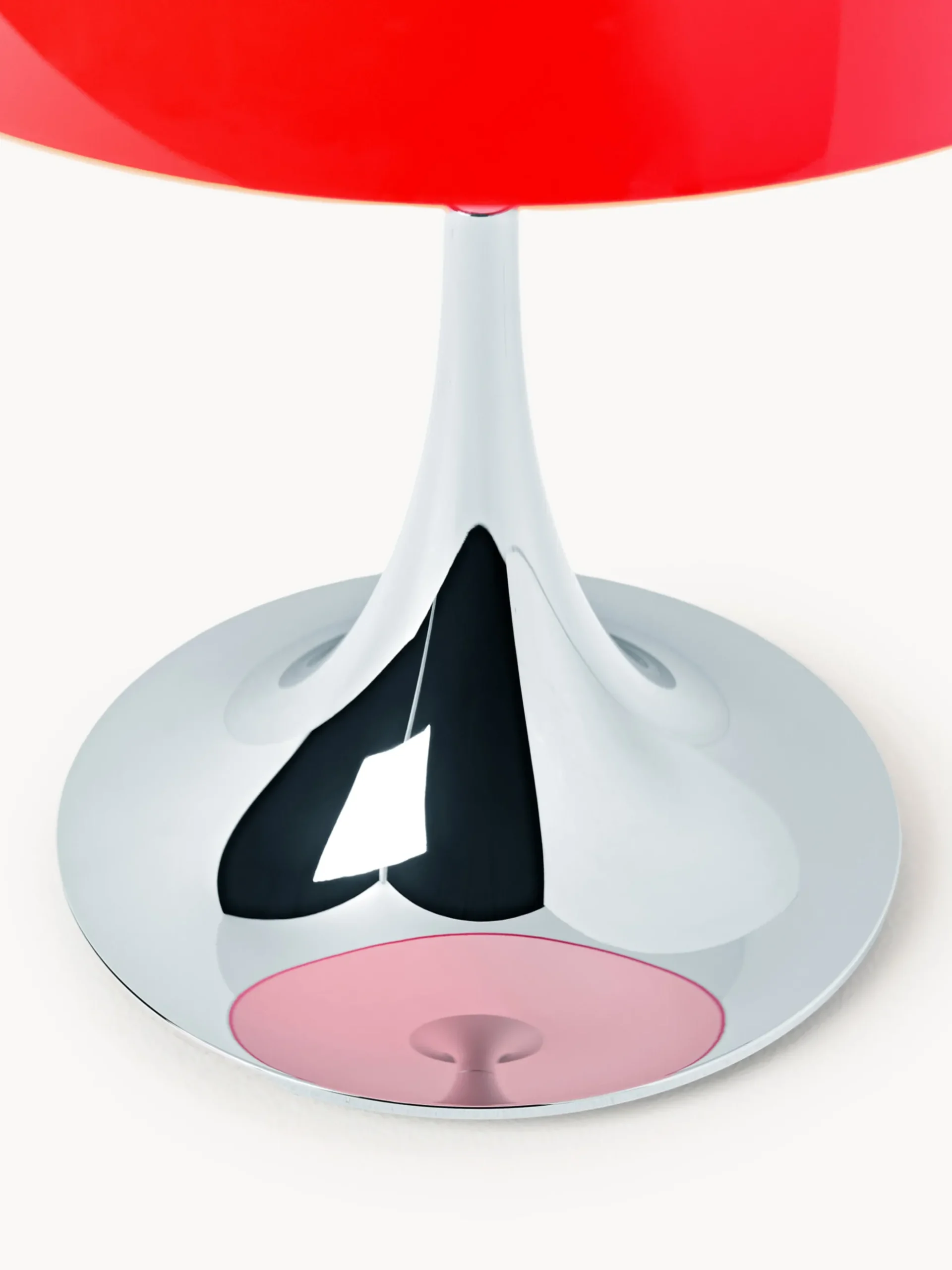 Lampada da tavolo portatile a LED con luce regolabile Panthella 250, Design Verner Panton