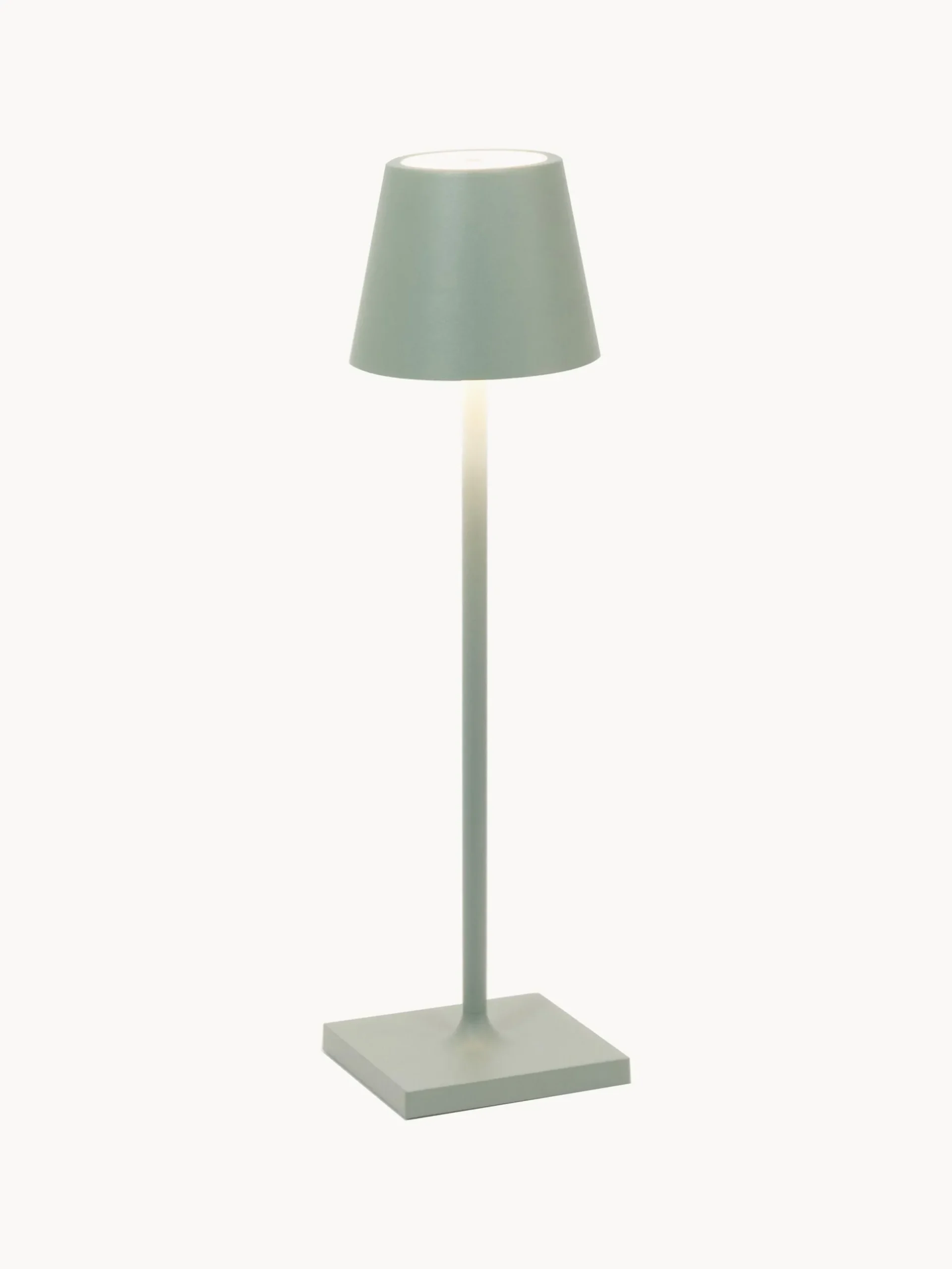 Lampada da tavolo portatile a LED con luce regolabile Poldina Pro Micro