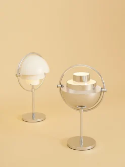 Lampada da tavolo portatile con luce regolabile Multi-Lite, orientabile