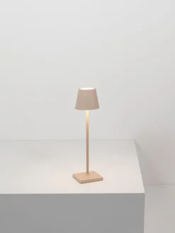 Lampada da tavolo portatile a LED con luce regolabile Poldina Pro Micro