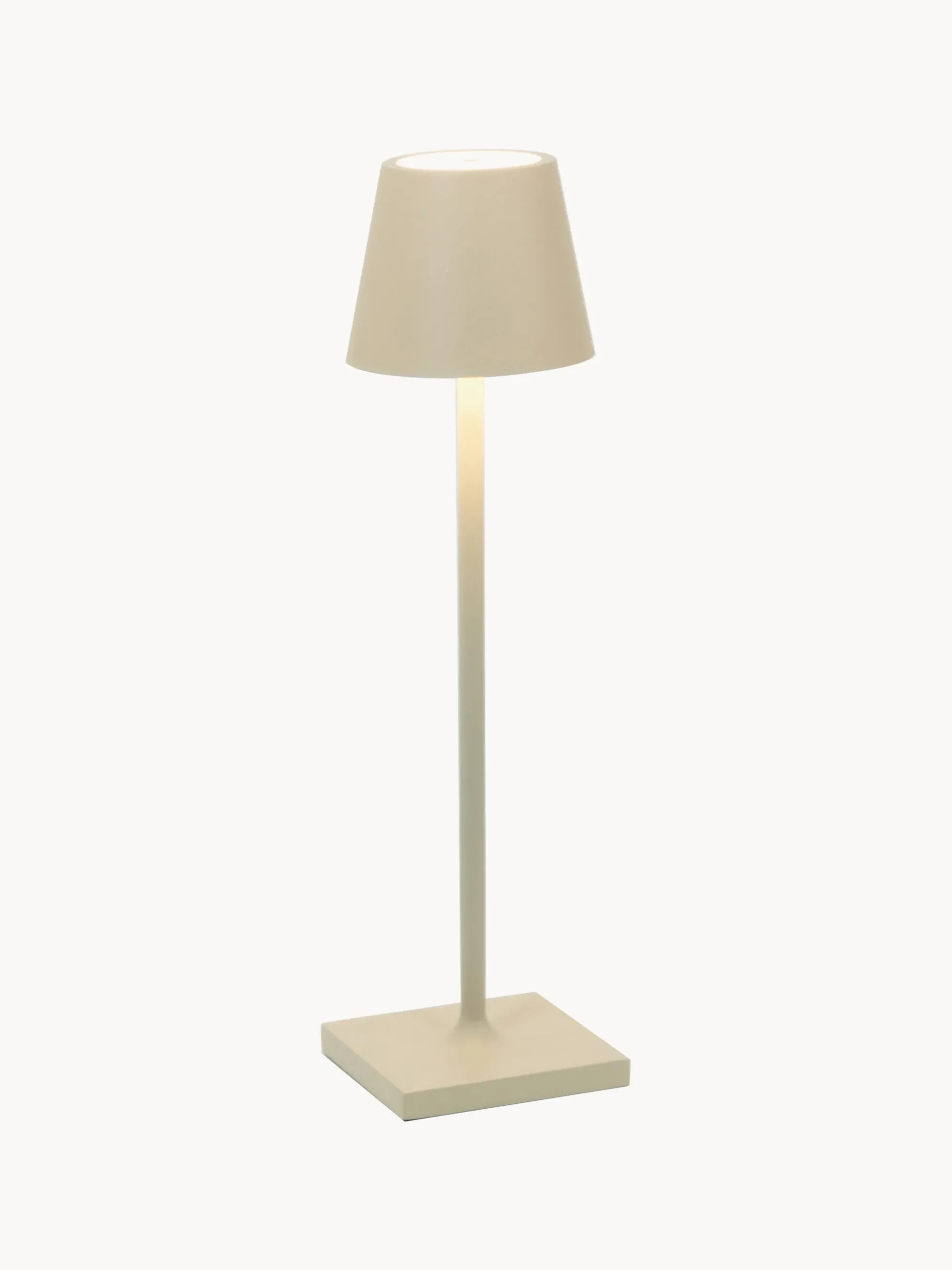 Lampada da tavolo portatile a LED con luce regolabile Poldina Pro Micro