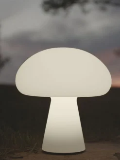 Lampada da tavolo portatile a LED con porta USB e luce regolabile Obello
