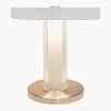 Lampada da tavolo portatile a LED con luce regolabile Trezzi