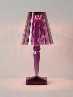 Lampada da tavolo portatile a LED con luce regolabile Big Battery, alt. 37 cm