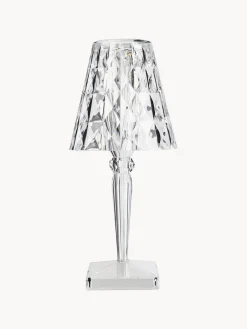 Lampada da tavolo portatile a LED con luce regolabile Big Battery, alt. 37 cm