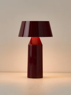 Lampada da tavolo portatile a LED con luce regolabile e paralume orientabile Bicoca