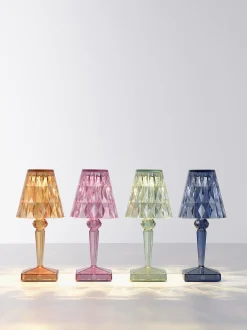 Lampada da tavolo portatile a LED con batteria Battery, alt. 30 cm