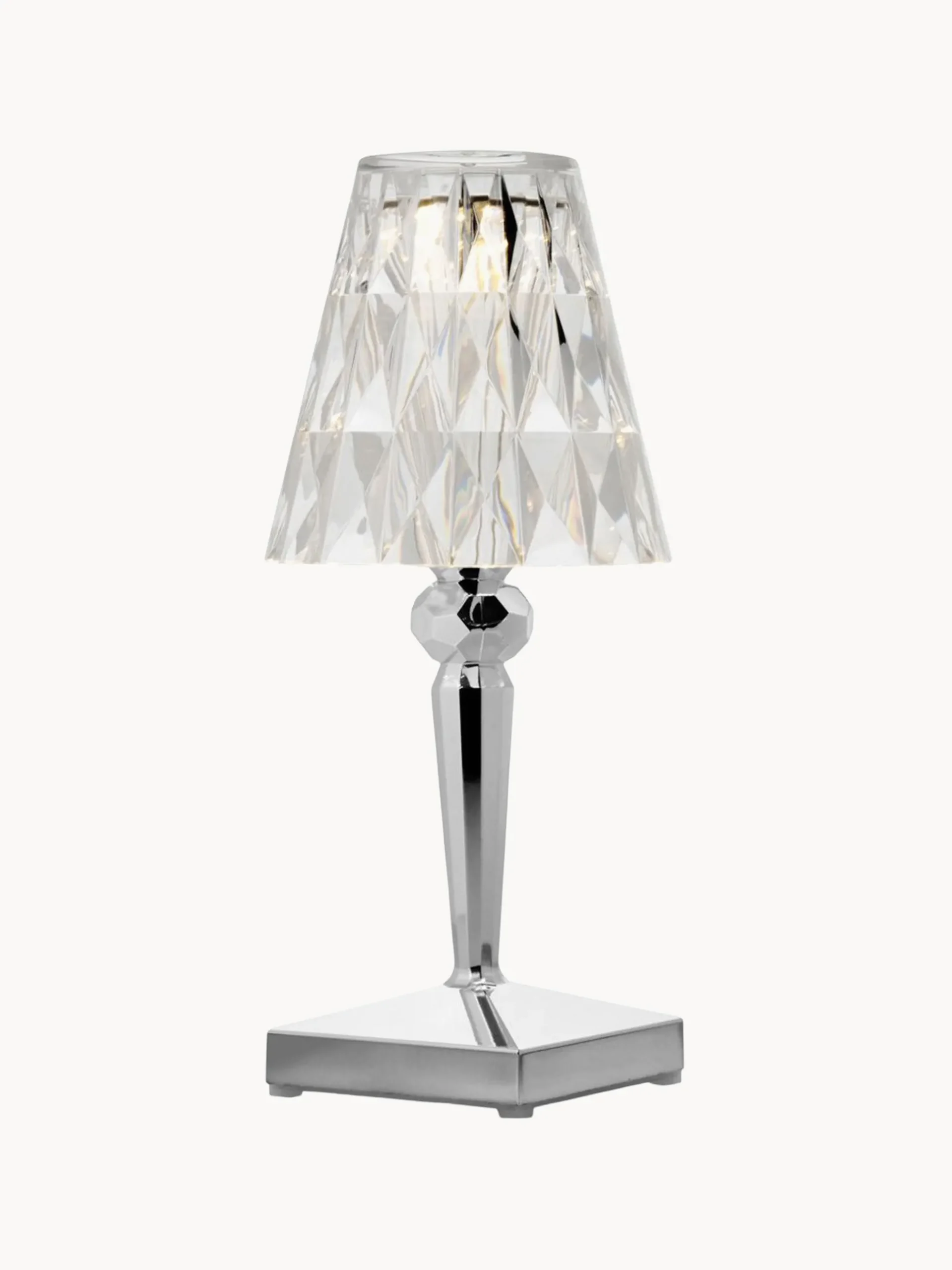 Lampada da tavolo portatile a LED con batteria Battery, alt. 30 cm