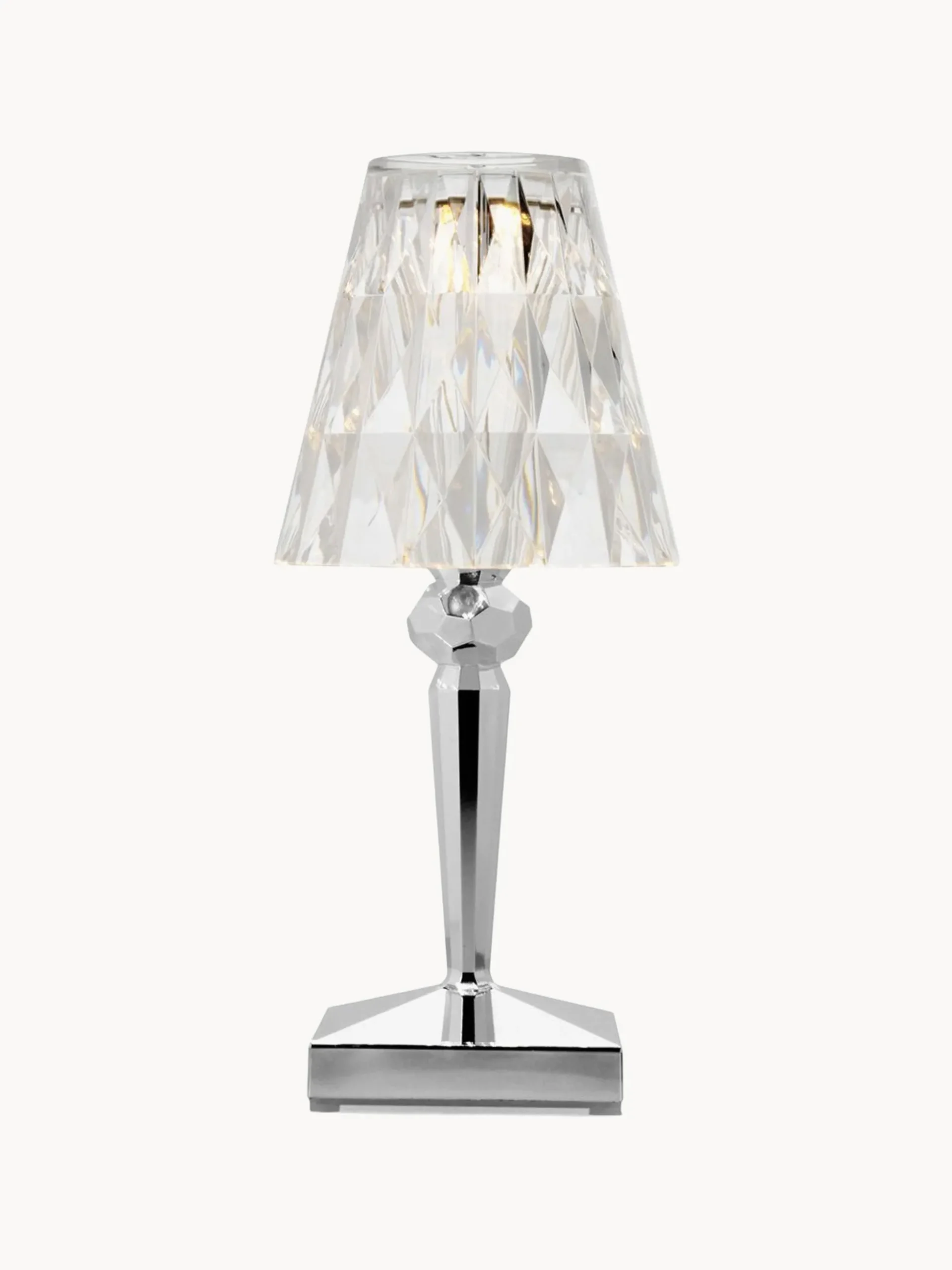 Lampada da tavolo portatile a LED con batteria Battery, alt. 30 cm