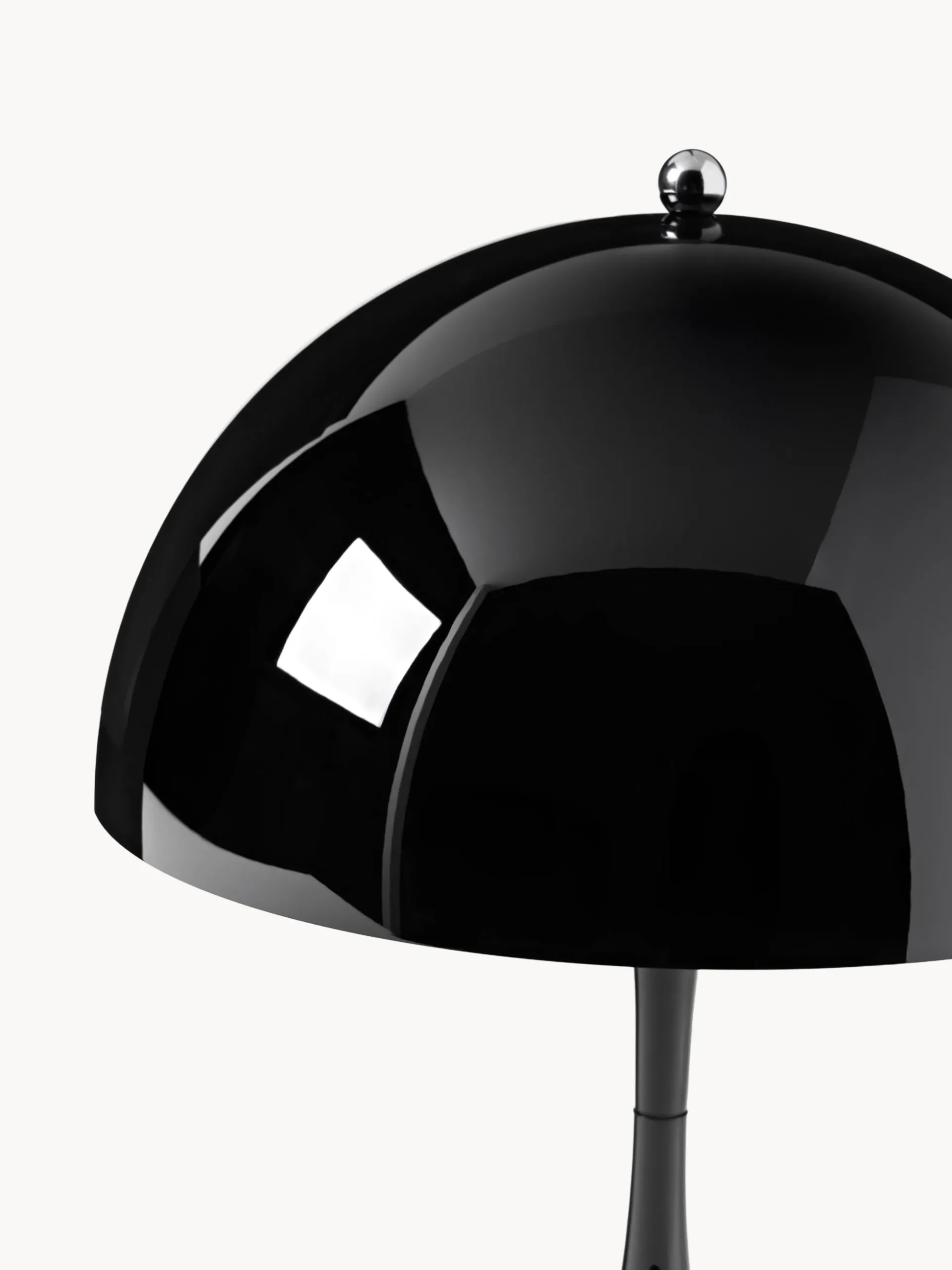 Lampada da tavolo portatile a LED con luce regolabile Panthella 250, Design Verner Panton