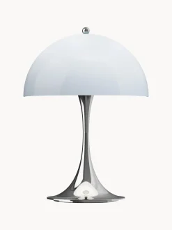 Lampada da tavolo portatile a LED con luce regolabile Panthella 250, Design Verner Panton