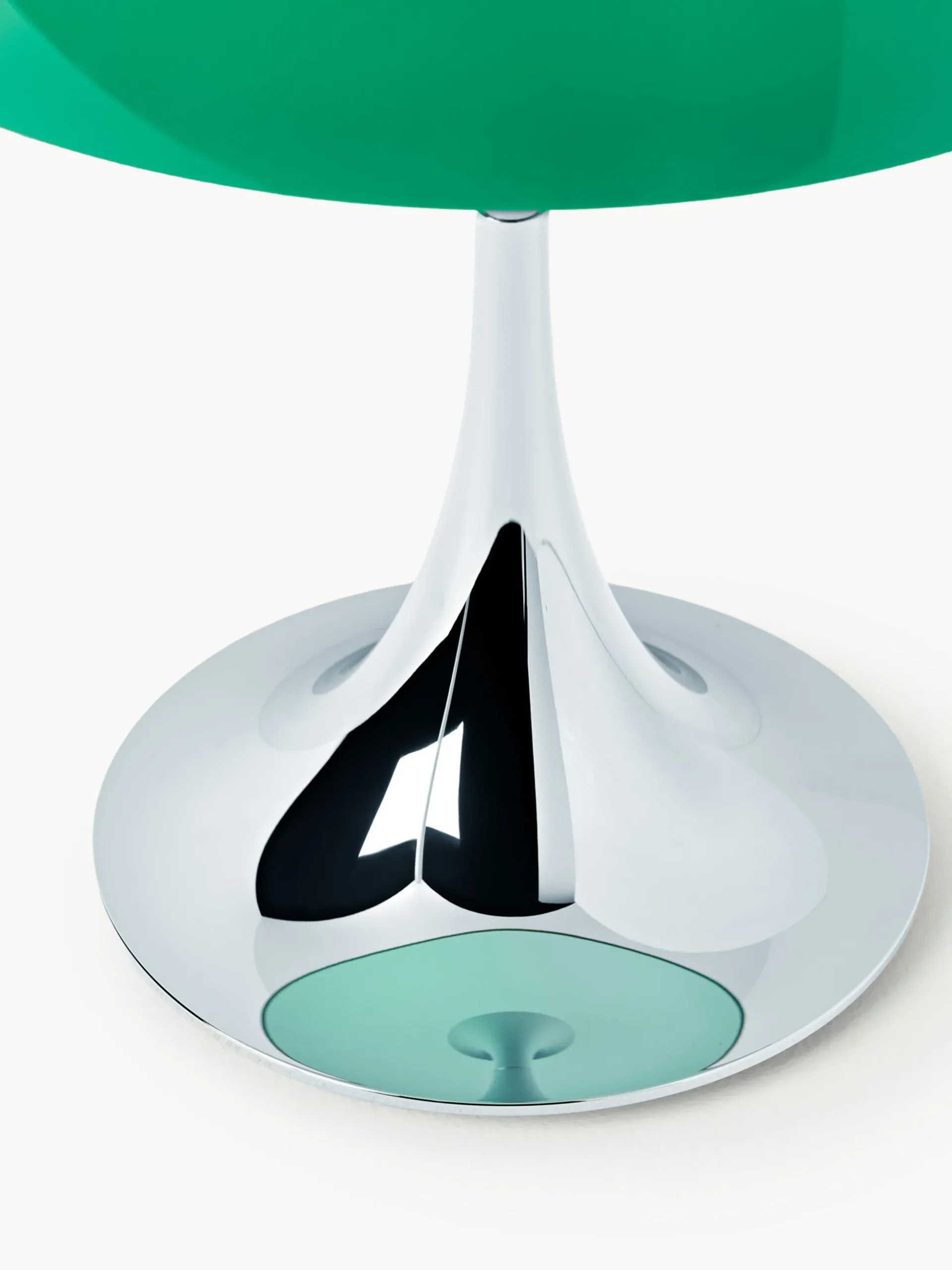 Lampada da tavolo portatile a LED con luce regolabile Panthella 250, Design Verner Panton