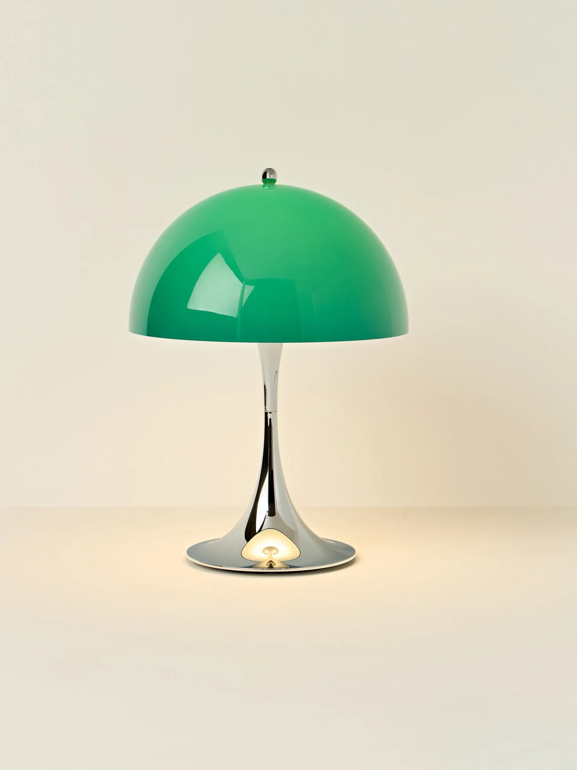 Lampada da tavolo portatile a LED con luce regolabile Panthella 250, Design Verner Panton