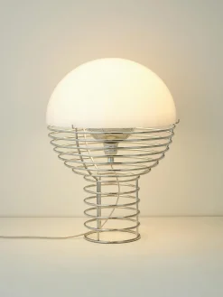 Lampada da tavolo Wire, design Verner Panton