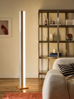 Lampada da terra a LED con luce regolabile Naika