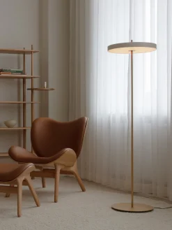 Lampada da terra a LED con luce regolabile Asteria