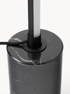 Lampada da terra a LED con base in marmo Shelby