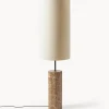 Lampada da terra con base in marmo Elanor