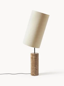 Lampada da terra con base in marmo Elanor
