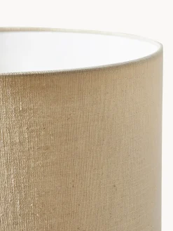 Lampada da terra con base in marmo Elanor