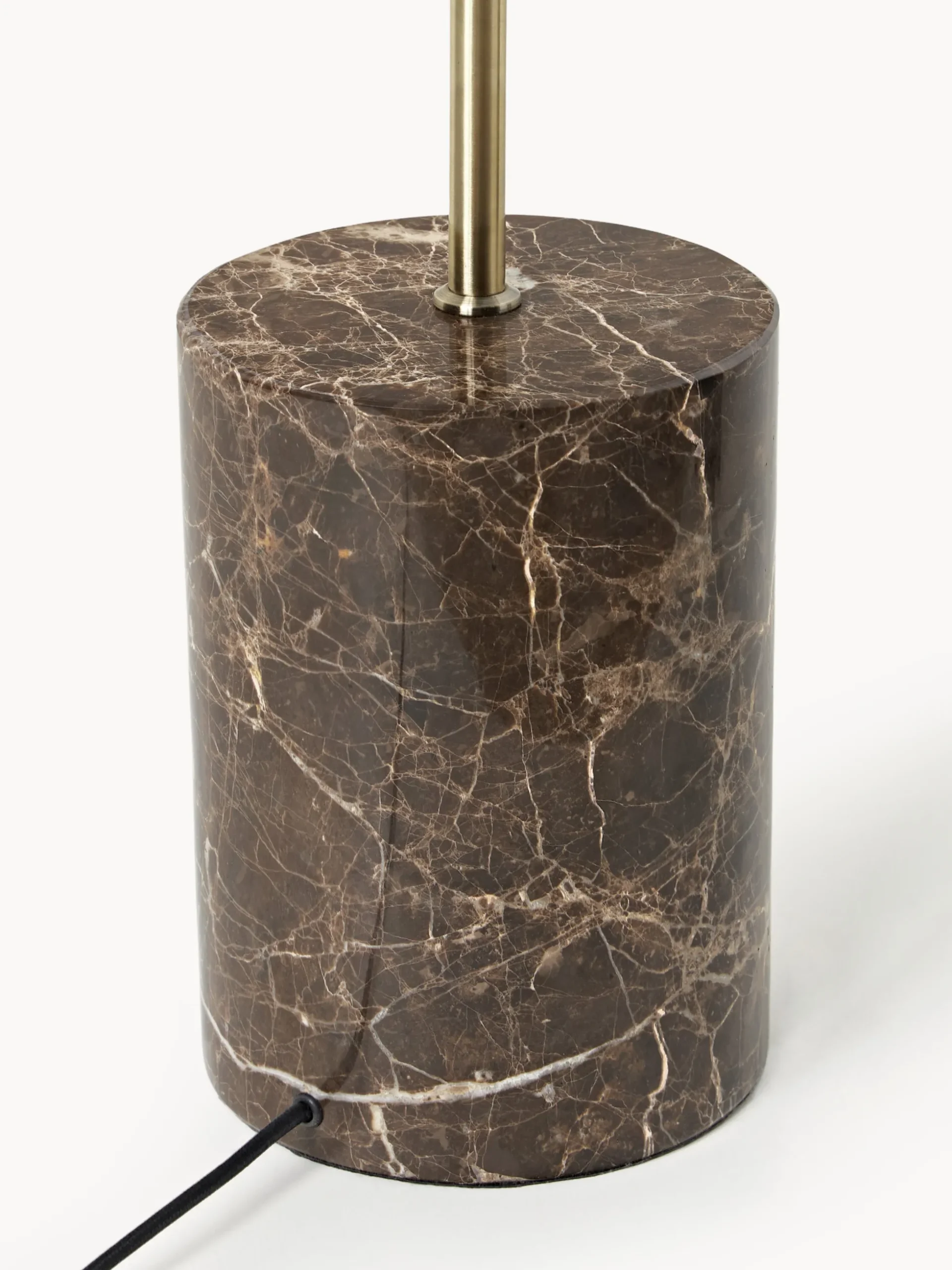Lampada da terra con base in marmo Bun