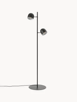Lampada da terra in metallo Almo