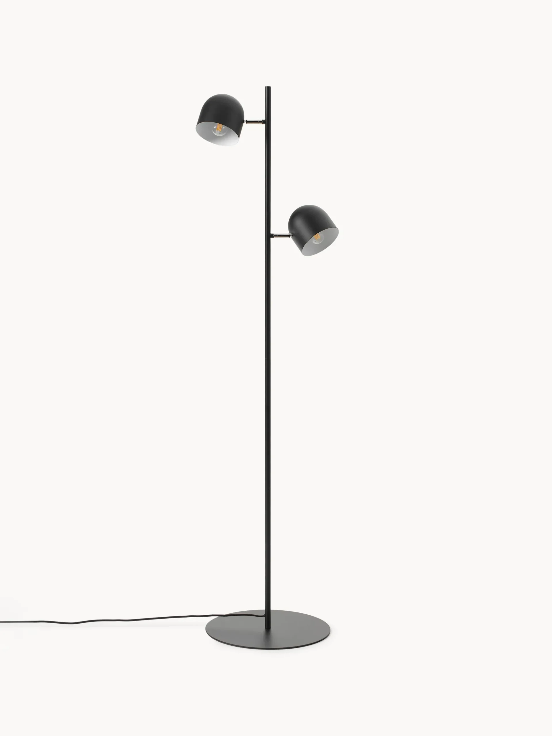 Lampada da terra in metallo Almo