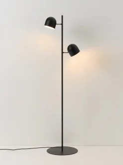 Lampada da terra in metallo Almo