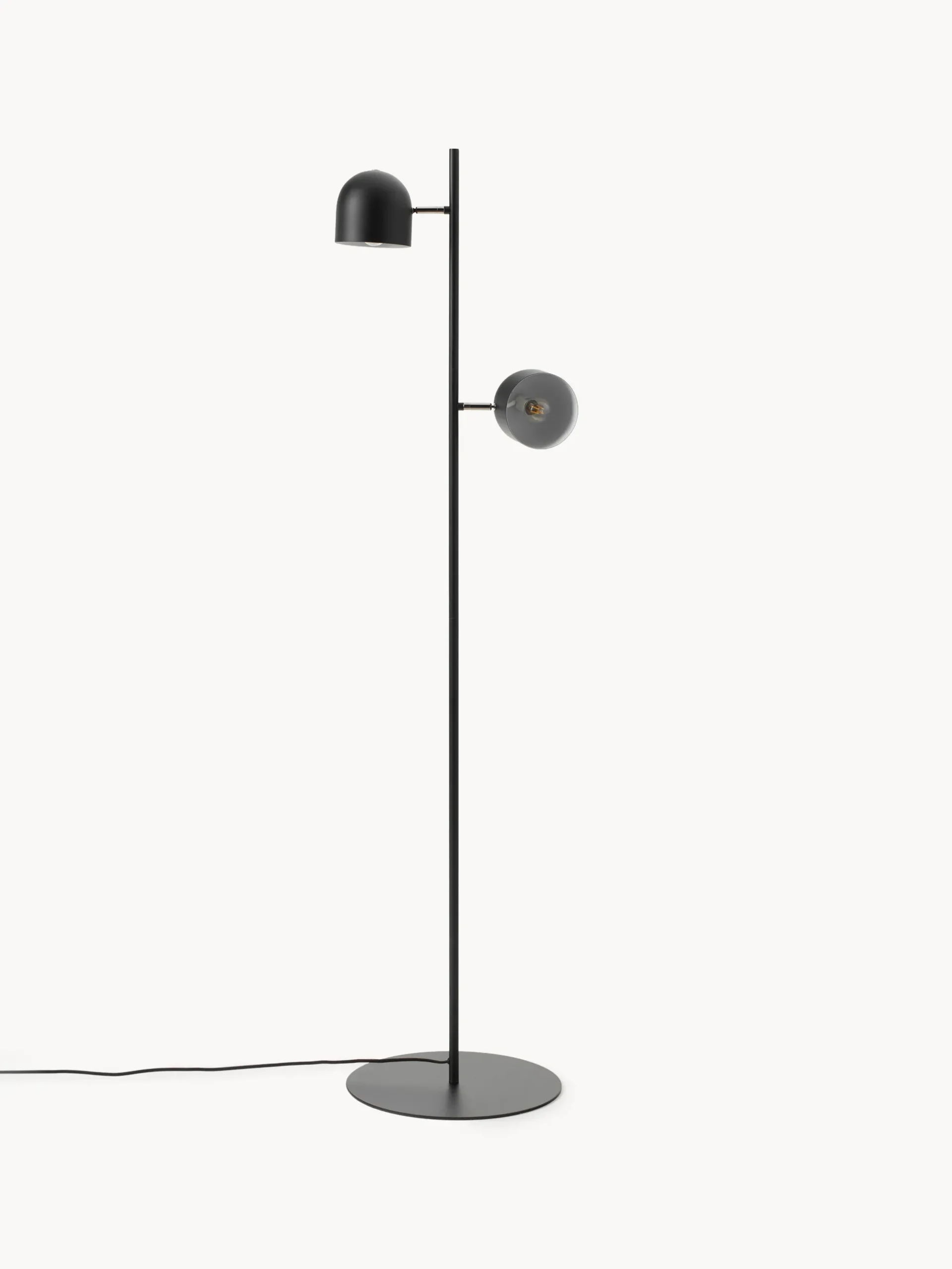 Lampada da terra in metallo Almo