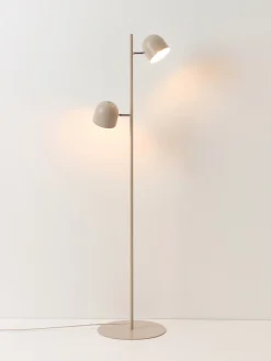 Lampada da terra in metallo Almo