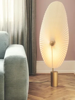 Lampada da terra piccola a LED luce regolabile Liris