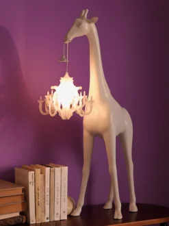 Lampada da terra piccola a LED Giraffe in Love