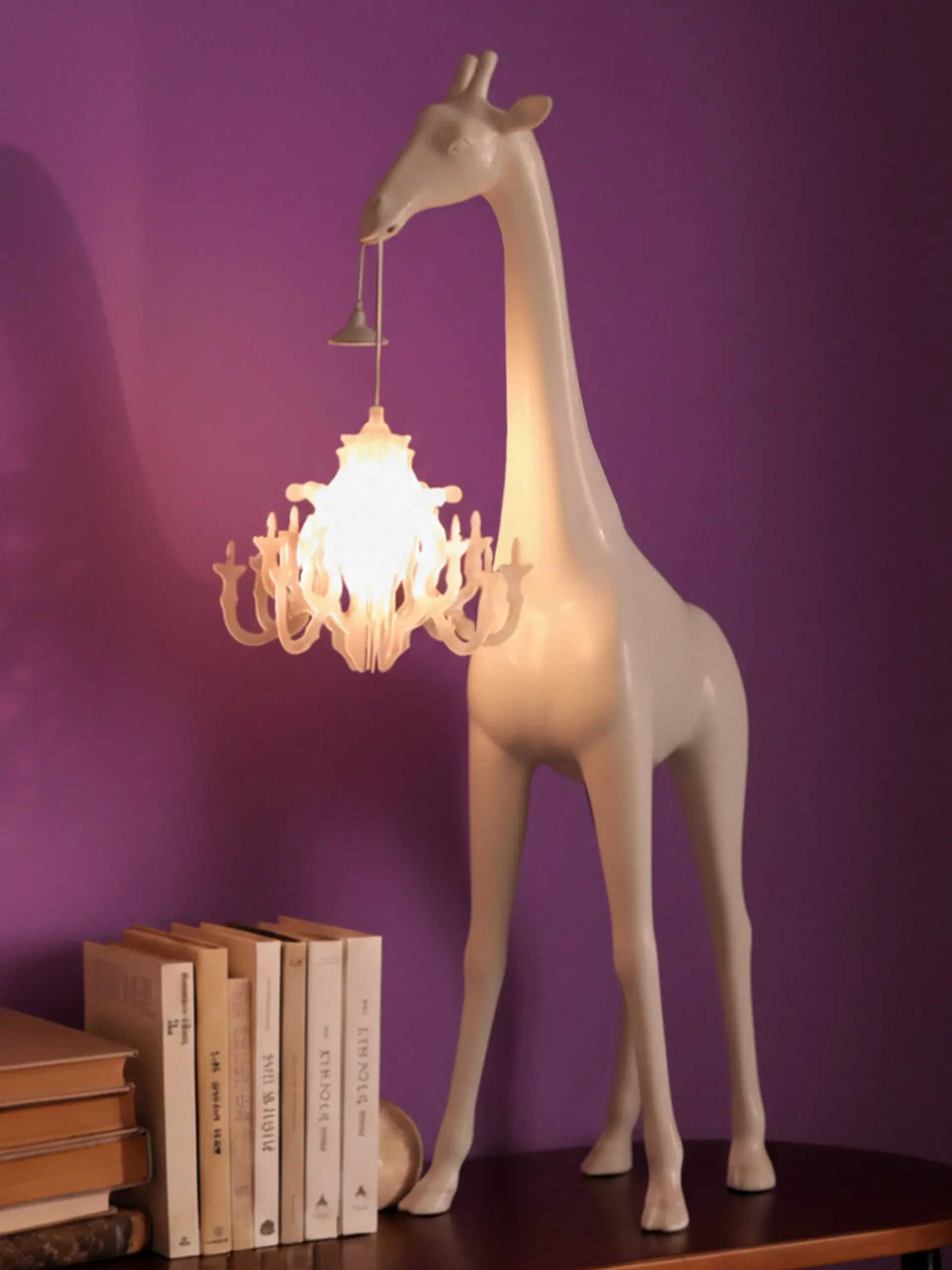 Lampada da terra piccola a LED Giraffe in Love