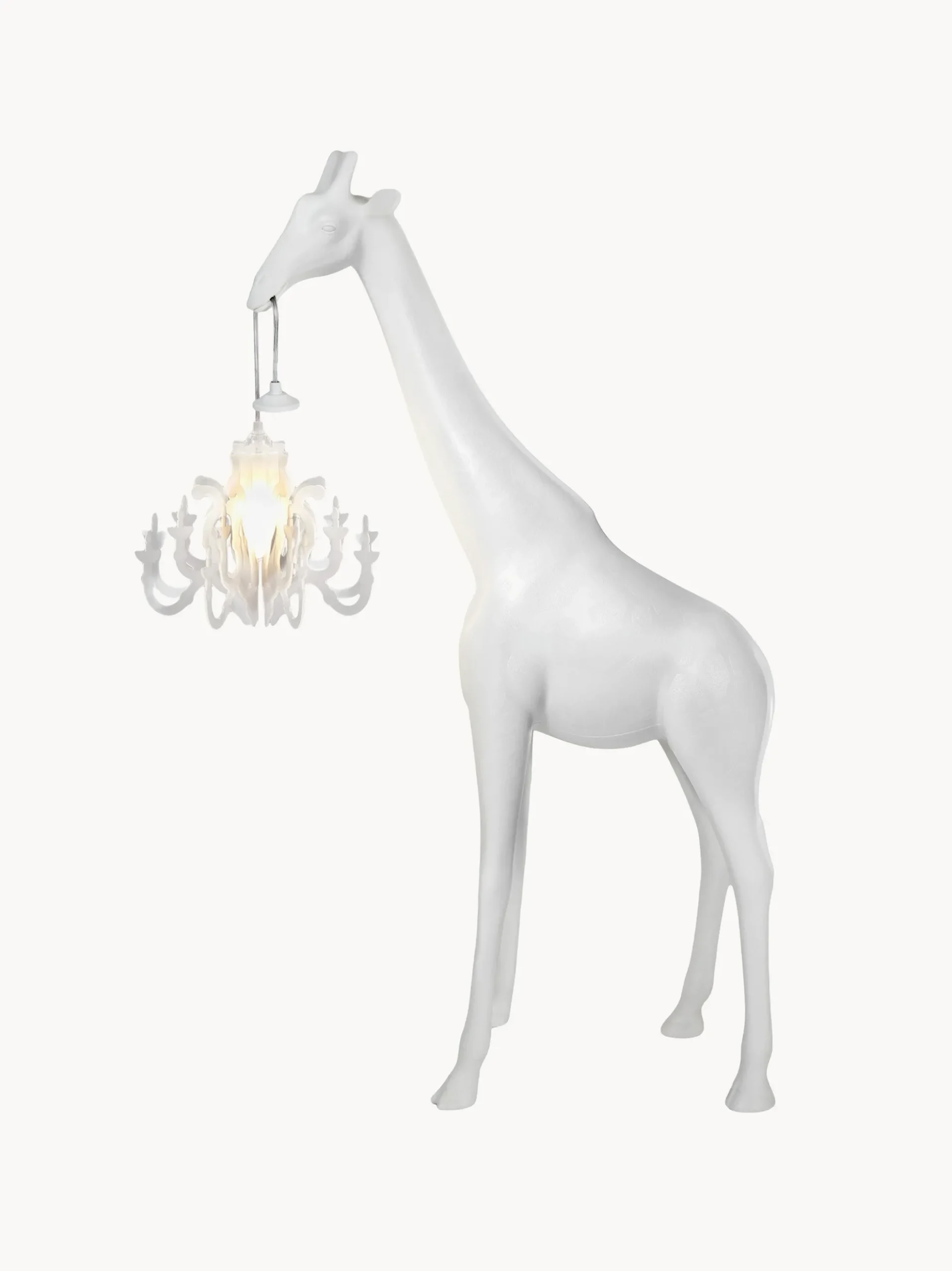 Lampada da terra piccola a LED Giraffe in Love