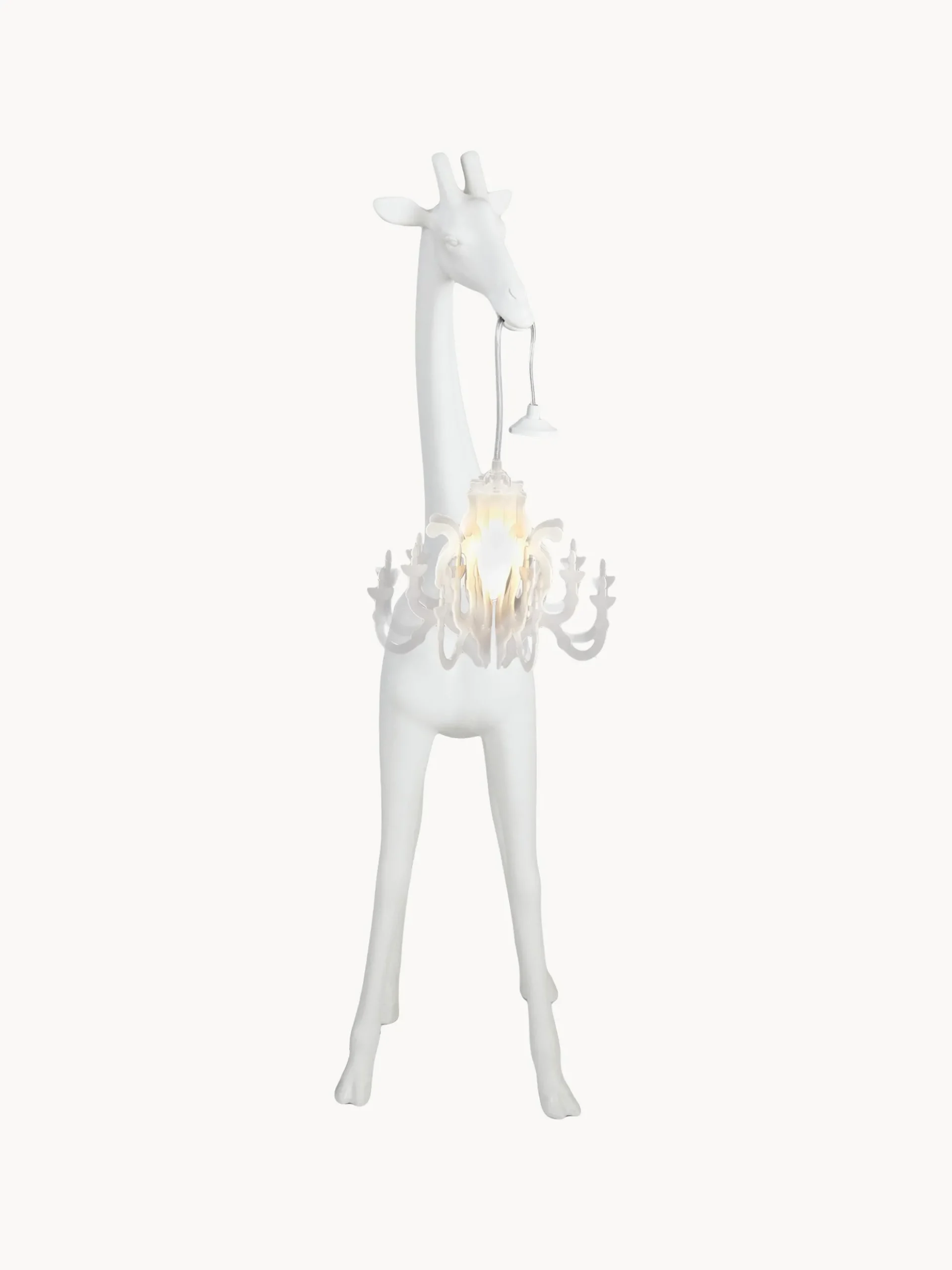 Lampada da terra piccola a LED Giraffe in Love
