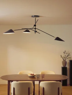 Lampada grande da soffitto Neron