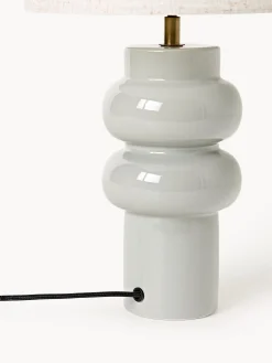Lampada grande da tavolo in ceramica Christine