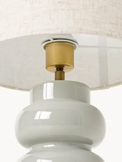 Lampada grande da tavolo in ceramica Christine