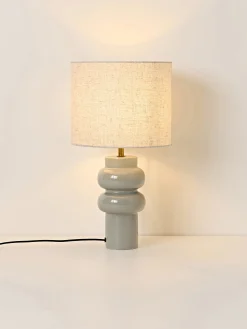 Lampada grande da tavolo in ceramica Christine