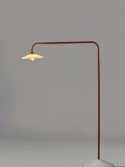 Lampada ad arco fatta a mano con base in marmo Moou