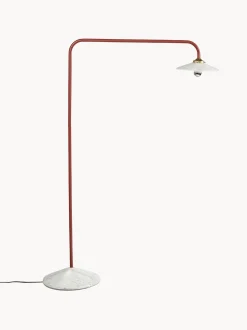 Lampada ad arco fatta a mano con base in marmo Moou