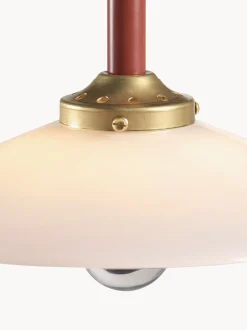 Lampada ad arco fatta a mano con base in marmo Moou