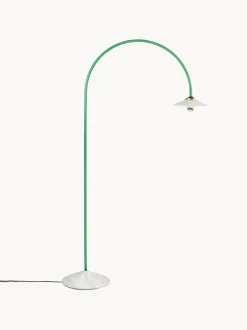 Lampada ad arco fatta a mano con base in marmo Moou