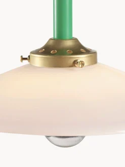 Lampada ad arco fatta a mano con base in marmo Moou