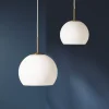 Lampada a sfera piccola a sospensione Kiku, varie misure