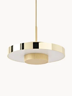 Lampada a sospensione a LED con base millerighe Elna