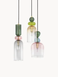 Lampada a sospensione cluster Murano